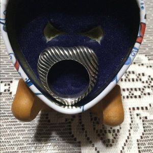 Brighton Heart shaped ring in heart shaped box EUC